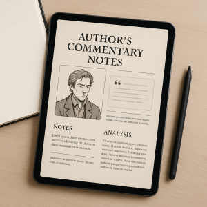 Author’s Commentary Notes